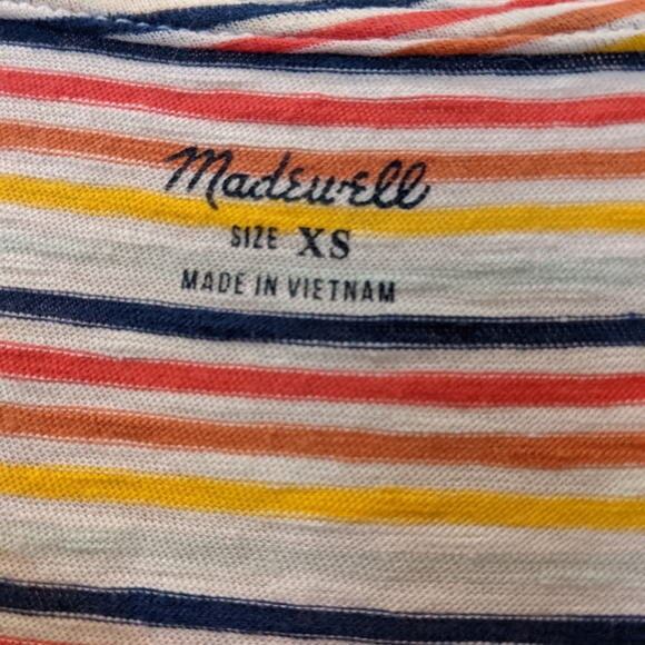 Madewell multi stripe tee - Picture 2 of 3